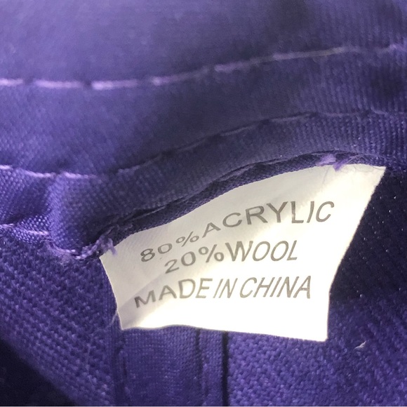 Mickey Mouse Pirates Life for Me Purple Silver Adjustable Baseball Trucker Hat - Picture 5 of 5